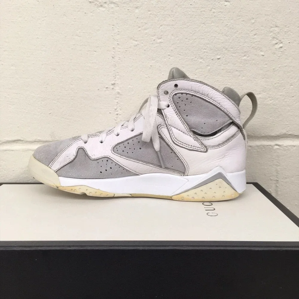 Nike Air Jordan 7 GS Retro Pure‎ Money Platinum 304774-120 Sneaker Youth Boys 7Y